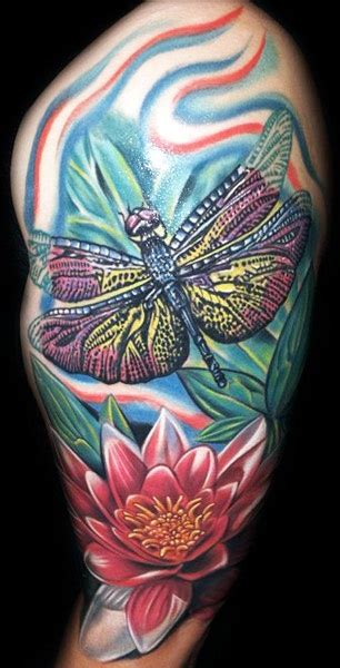 Flowers Tattoo By Roman Abrego Post 2966 Realistic Flower Tattoo