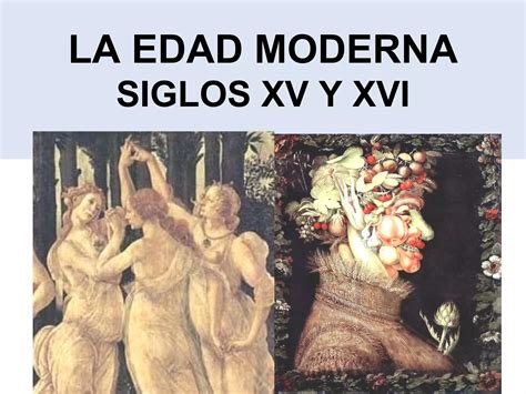 Historia Cultura Ficha Edad Moderna Siglos Xv Y Xvi Ppt