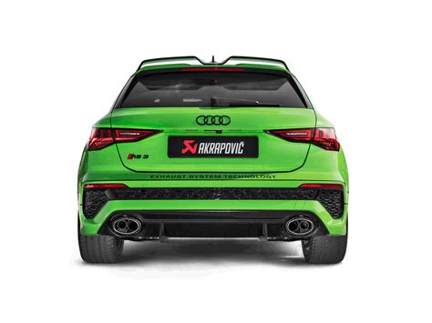 Evolution Line Titane AKRAPOVIC Audi RS3 8Y Auto Racing