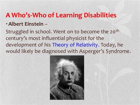 Learning disabilities