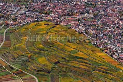 Luftaufnahme Ihringen Herbstluftbild Weinbergs Landschaft Der Winzer