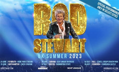 Rod Stewart Tour 2025 Uk Tickets Lib Pattie