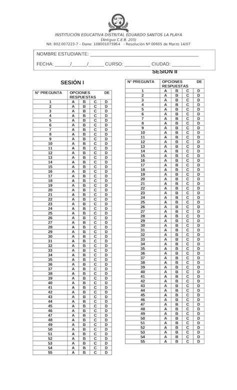 Pdf Hoja De Respuestas Tipo Icfes Dokumen Tips Hot Sex Picture