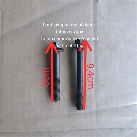 Jual Baut Bolt Takopan Metal Duduk Futura Carbu Efi Vitara Escudo Apv