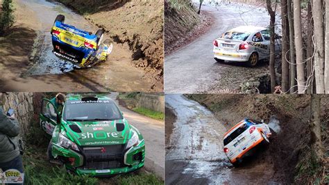 Rally Viana Do Castelo Crashes Big Show Mistakes Youtube