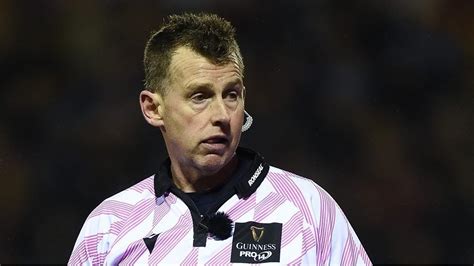 Rugby Refereeing Philosophy Will Not Change Nigel Owens Bbc Sport