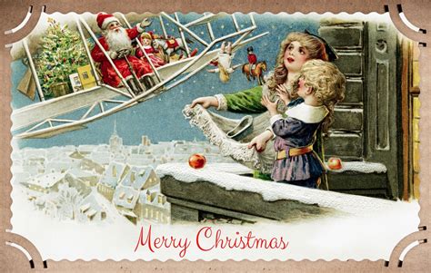 Christmas Vintage Card Free Stock Photo Public Domain Pictures