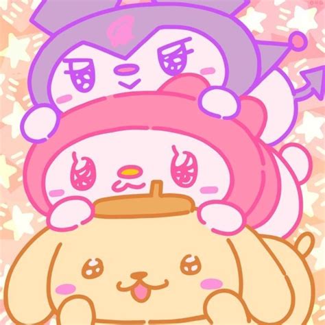 Follow For More Kuromi My Melody Pompompurin Sanrio Pfp