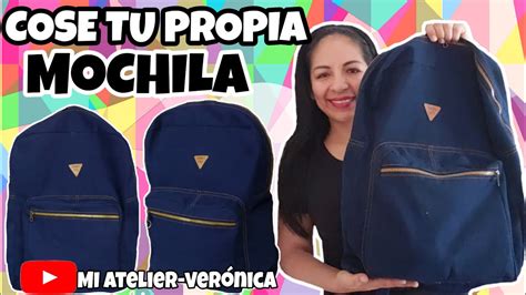 HAZ TU PROPIA MOCHILA BÁSICA UNISEX YouTube