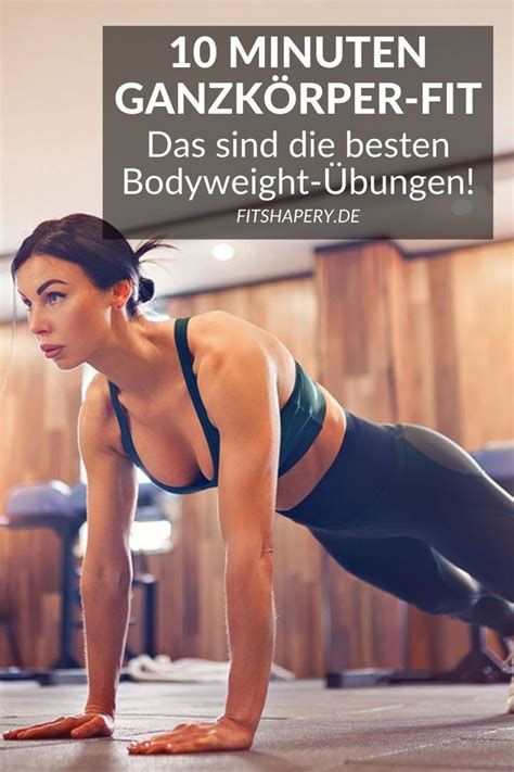 Ganzkörpertraining ohne Geräte Effektives Workout für zuhause