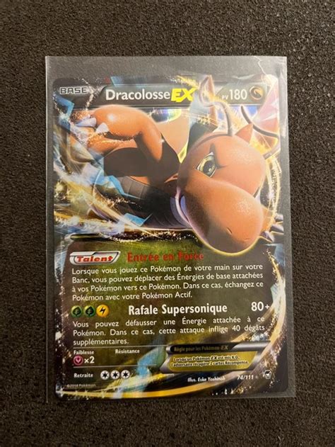 Carte Pokémon Dracolosse EX 74 111 Pokémon Beebs