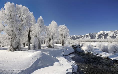 🔥 [74+] Winter Landscape Wallpapers | WallpaperSafari