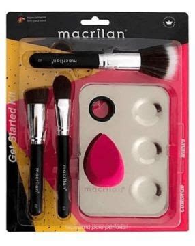 Kit Para Maquiagem Get Started Macrilan KP10 1 Virtual Make