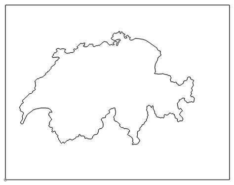 Landkarte Schweiz Map Switzerland Dxf Dwg Vorlagen Downloads Kostenlos