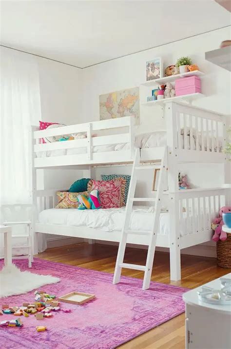 50 Beautiful And Cozy Shared Girls’ Bedrooms Shelterness