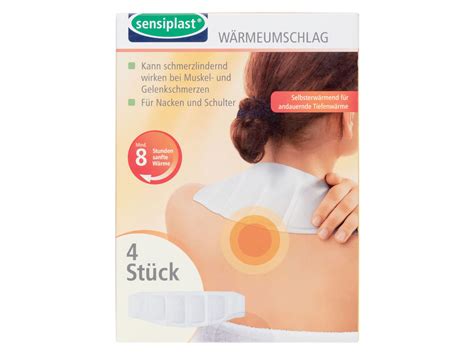 sensiplast Wärme Pflaster Wärmeumschlag LIDL