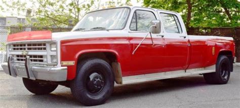 1988 Silverado C30 Crew Cab Dually Camper Special 454 Auto A C Full Power For Sale