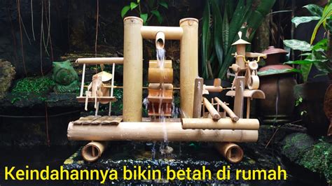 KINCIR AIR DARI BAMBU Cara Membuat Kincir Air Dari Bambu YouTube