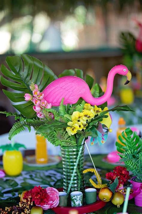 Flamingos Birthday Party Ideas Photo Of In Flamingo