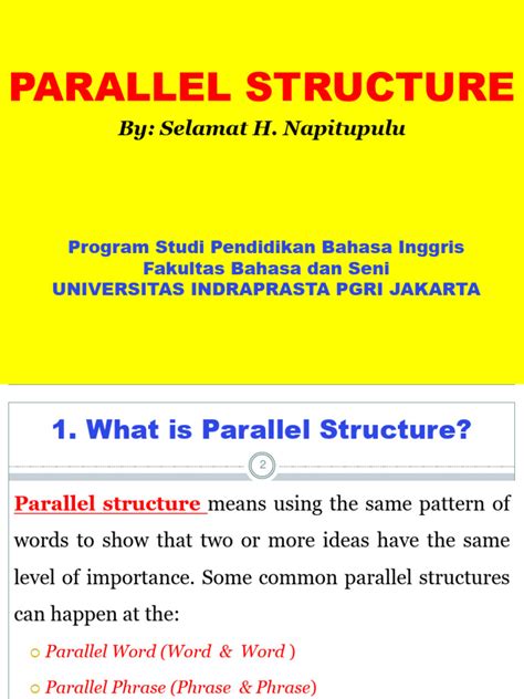 Advanced Structure Parallel Structure Slide Download Free Pdf Adverb Adjective