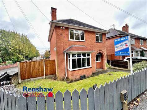 Cotmanhay Road Ilkeston Derbyshire 3 Bed Detached House For Sale £