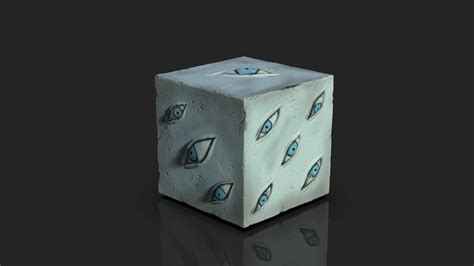 Prison Realm - Gojo Satoru Cube - Jujutsu Kaisen 3D Model by blackstar90