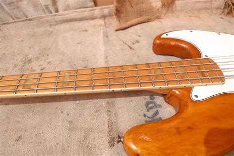 1974 Fender Jazz Bass Natural Refin Guitars Bass Southside Guitars