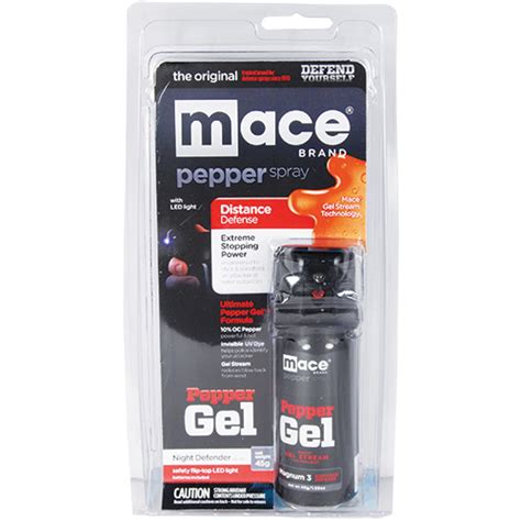 Mace Pepper Spray Night Defender Mk Iii Light Super Pepper Spray