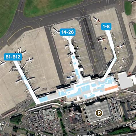 Glasgow Airport Map: Guide to GLA's Terminals