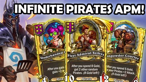 Apm Pirates With Golden Admiral Tethys Underhanded Dealer And Brann