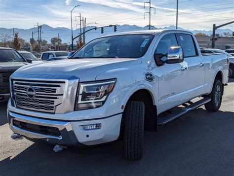 New 2024 Nissan Titan Xd Crew Cab Platinum Reserve Trucks In Salt Lake