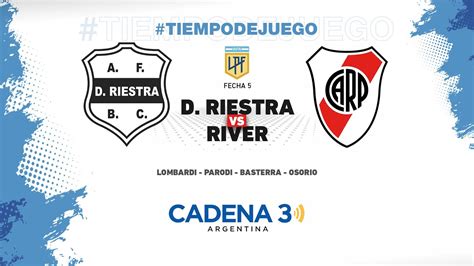 Deportivo Riestra Vs River Plate Liga Profesional Fecha 5 Cadena