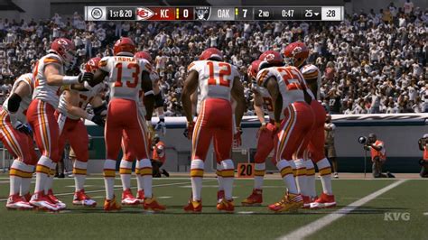 Madden Nfl 17 Kansas City Chiefs Vs Oakland Raiders Gameplay Hd