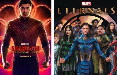 Marvel S Eternals And Shang Chi And The Legend Of The Ten Rings May