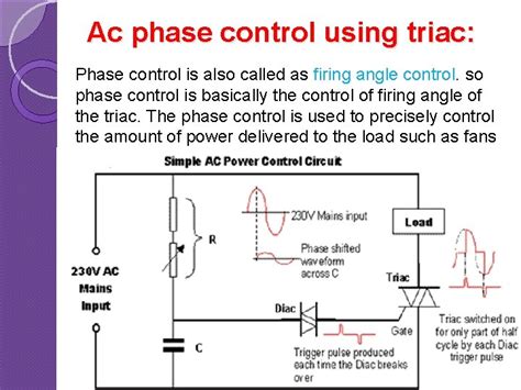 Scr Power Control Circuit Diagram Wiring Diagram