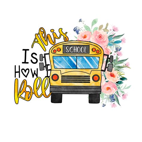 School Bus Driver quotes Sublimation t-shirt design, transparent background, AI generated ...