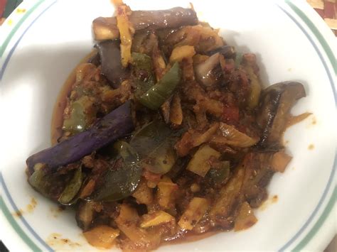 Terung Masak Sambal Brinjal With Sambal Sauce Fauzan And Fatina