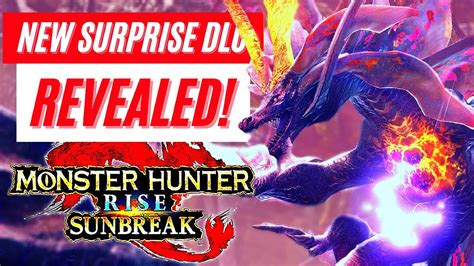 Monster Hunter Rise Sunbreak New DLC Surprise Reveal News Hazard