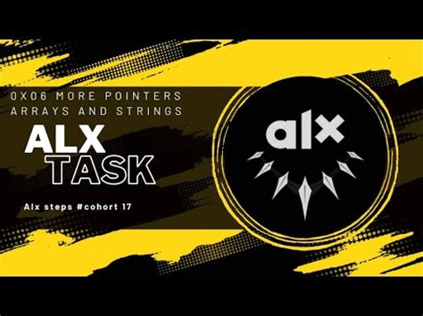 X C More Pointers Arrays And Strings Task Completed Youtube