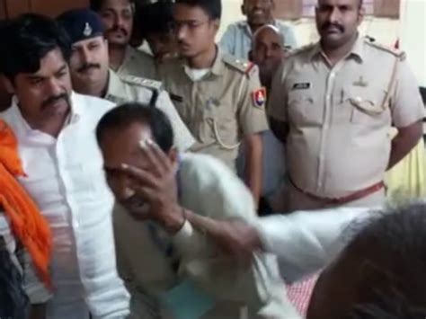 Rajasthan Congress Mp Viral Video Cp Joshi Slapped Employee In