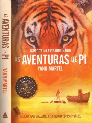 Livro F Sico As Aventuras De Pi Yann Martel Ed Nova Fronteira