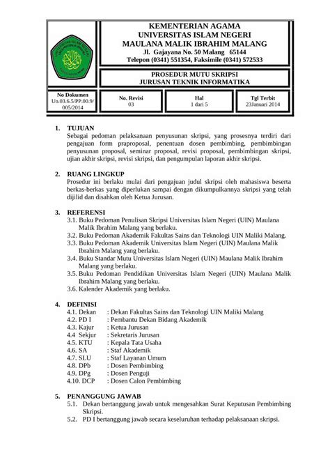 Pdf Kementerian Agama Universitas Islam Negeri Informatika Uin