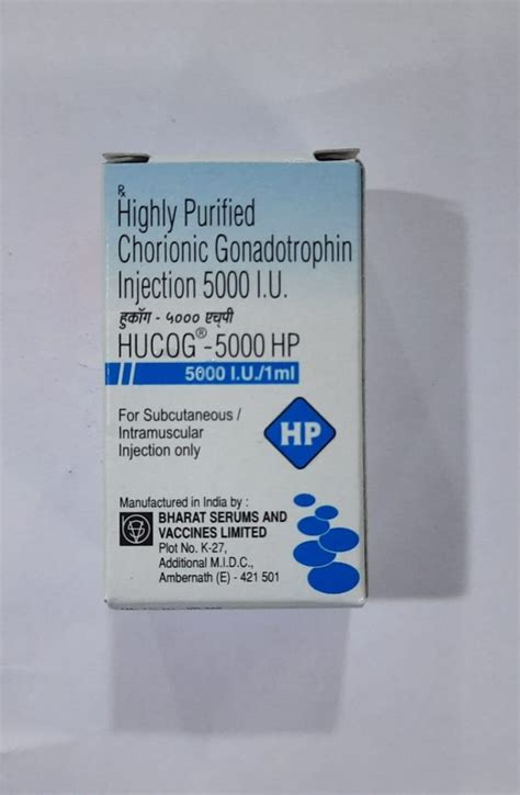 Lyophilized Powder Fertigyn Hp 5000 Iu Injection For Clinical At Rs