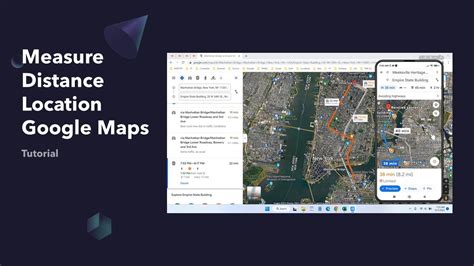 How To Measure Distance On Google Maps Youtube