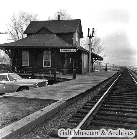 Historical photos photographs of Barnwell Alberta