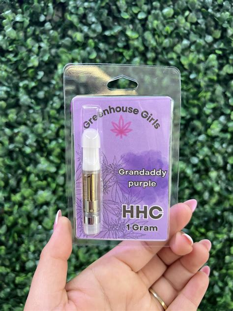 Grandaddy Purple THC Cartridge Greenhouse Girls Recreational Dispensary