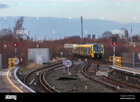 Merseyrail Stadler Class 777 Electric Train 777030 At Rock Ferry