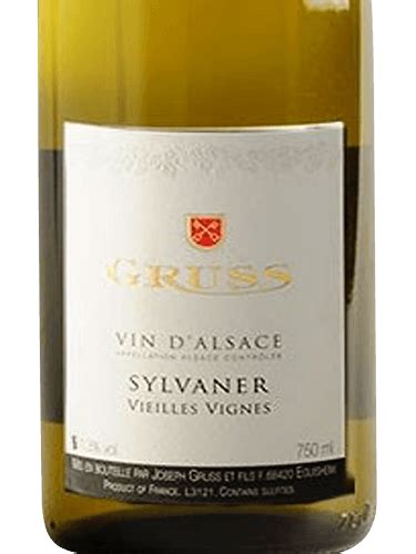 Domaine Gruss Vieilles Vignes Sylvaner Vivino US