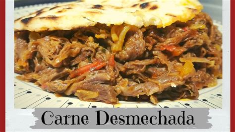 Receta De Arepa Con Carne Desmechada Colombiana Deliciosa Y