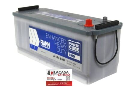 BATTERIA TRATTORE FIAMM A 140 EHD 140AH 950A La Casa Della Batteria